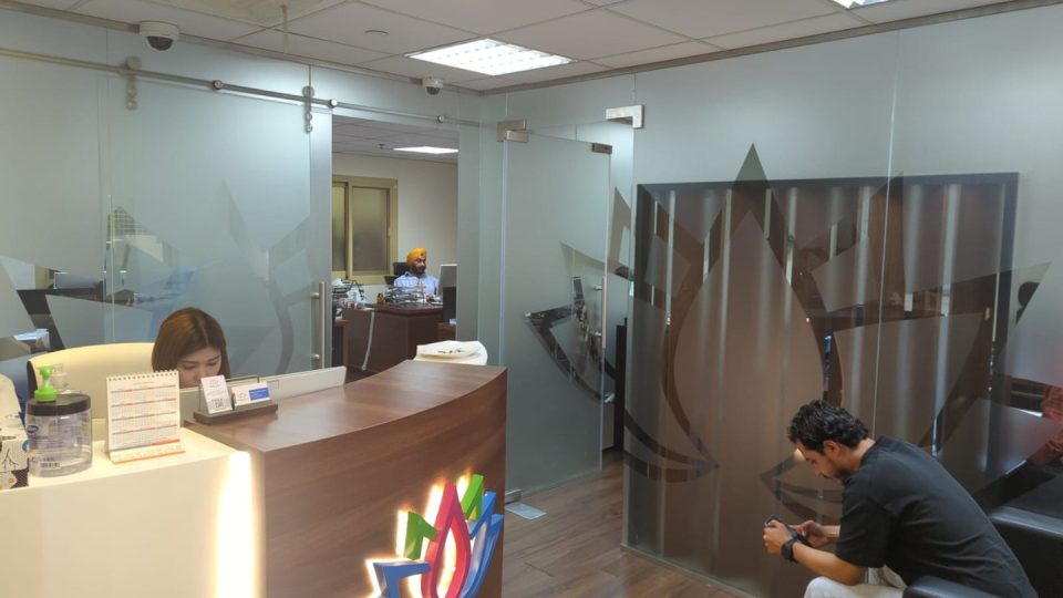 Grand Lotus office reception